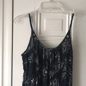Floral Sleeveless romper / jumpsuit